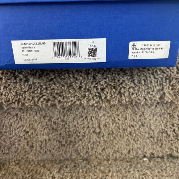 Stuart weitzman island espadrille wedges sz7.5 - Picture 8 of 8